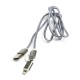 Дата кабель USB 2.0 AM to Lightning + Micro 5P 1.0m cotton PowerPlant (KD00AS1289) Дата кабель USB 2.0 AM to Lightning + Micro 5P 1.0m cotton PowerPlant (KD00AS1289)