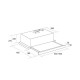 Вытяжка кухонная Pyramida TL 50 (1100) WH Вытяжка кухонная Pyramida TL 50 (1100) WH