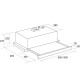 Витяжка кухонна Pyramida TL 60 (1100) G IX BL Витяжка кухонна Pyramida TL 60 (1100) G IX BL