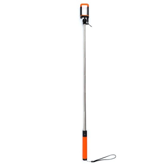 Монопод для селфи Grand-X Deluxe Click 3,5 U-крепление 180-780мм Orange (MPGDJ3CUO)