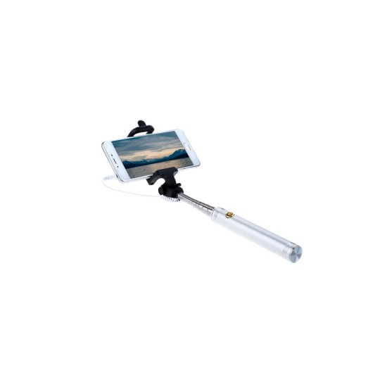 Монопод для селфі Grand-X Metallic Jack 3,5 U-крепление 170-750мм Silver (MPGJMS) Монопод для селфі Grand-X Metallic Jack 3,5 U-крепление 170-750мм Silver (MPGJMS)