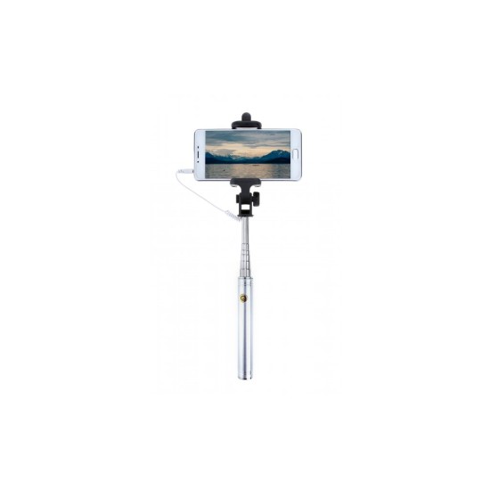 Монопод для селфі Grand-X Metallic Jack 3,5 U-крепление 170-750мм Silver (MPGJMS) Монопод для селфі Grand-X Metallic Jack 3,5 U-крепление 170-750мм Silver (MPGJMS)