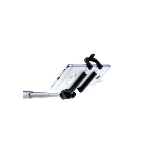 Монопод для селфі Grand-X Metallic Jack 3,5 U-крепление 170-750мм Silver (MPGJMS) Монопод для селфі Grand-X Metallic Jack 3,5 U-крепление 170-750мм Silver (MPGJMS)