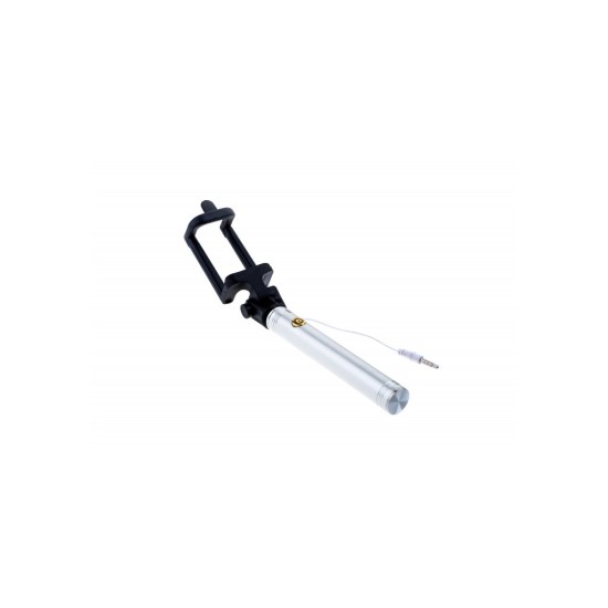 Монопод для селфі Grand-X Metallic Jack 3,5 U-крепление 170-750мм Silver (MPGJMS) Монопод для селфі Grand-X Metallic Jack 3,5 U-крепление 170-750мм Silver (MPGJMS)