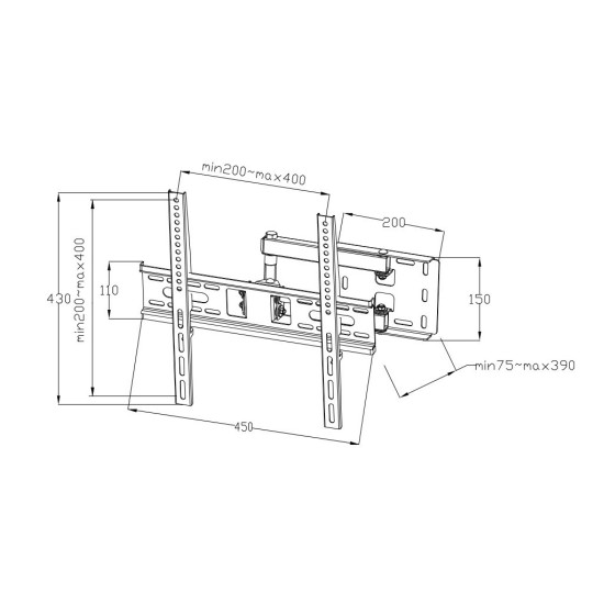 Кронштейн Vinga TM32-4453 Кронштейн Vinga TM32-4453