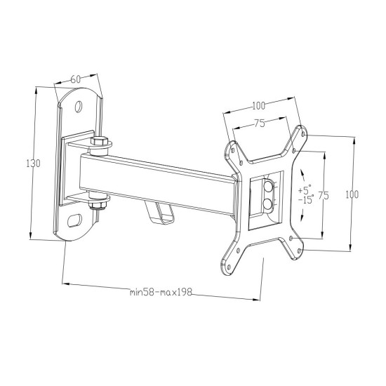 Кронштейн Vinga TM31-1151 Кронштейн Vinga TM31-1151