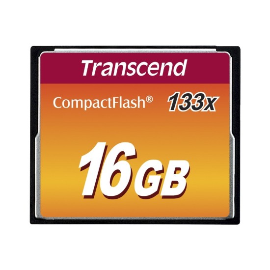 Карта памяти Transcend 16Gb Compact Flash 133x (TS16GCF133) Карта памяти Transcend 16Gb Compact Flash 133x (TS16GCF133)