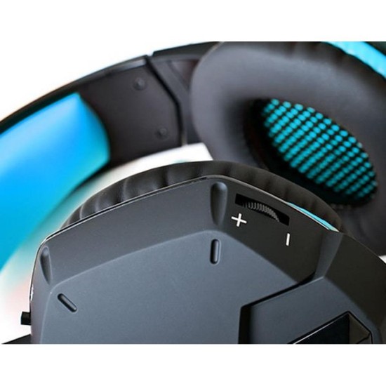 Наушники REAL-EL GDX-7500 black-blue Наушники REAL-EL GDX-7500 black-blue