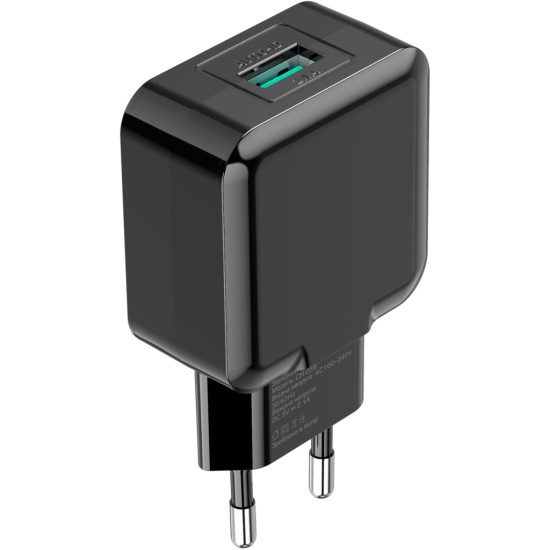 Зарядний пристрій Grand-X 1*USB, 2,1A, Black, + cable USB -> Lightning, Cu, 2.1А, 1m (CH03LTB) Зарядний пристрій Grand-X 1*USB, 2,1A, Black, + cable USB -> Lightning, Cu, 2.1А, 1m (CH03LTB)