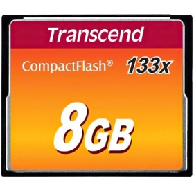Карта памяти Transcend 8Gb Compact Flash 133x (TS8GCF133)