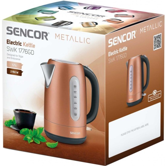 Електрочайник Sencor SWK1776GD Електрочайник Sencor SWK1776GD
