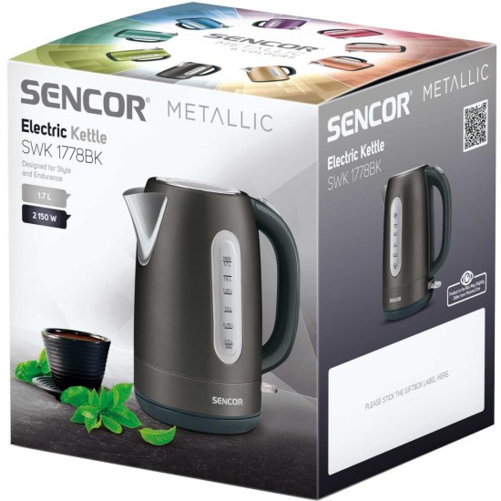 Електрочайник Sencor SWK1778BK Електрочайник Sencor SWK1778BK