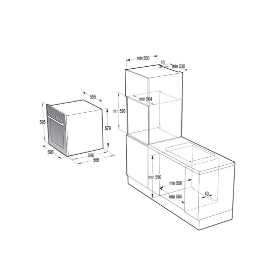 Духова шафа Gorenje BOP798S54X Духова шафа Gorenje BOP798S54X