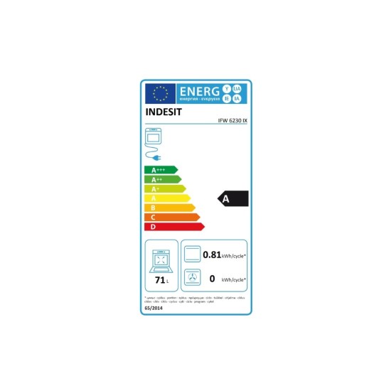Духова шафа Indesit IFW6230IX Духова шафа Indesit IFW6230IX