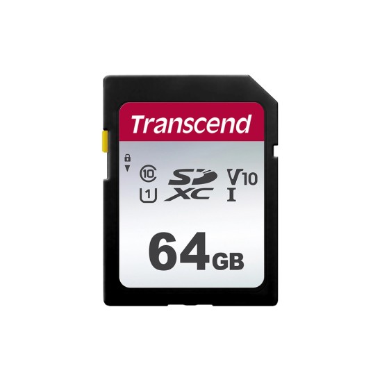 Карта памяти Transcend 64GB SDXC class 10 UHS-I U1 V10 (TS64GSDC300S) Карта памяти Transcend 64GB SDXC class 10 UHS-I U1 V10 (TS64GSDC300S)