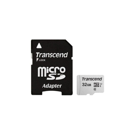 Карта пам'яті Transcend 32GB microSDHC class 10 UHS-I U1 (TS32GUSD300S-A) Карта пам'яті Transcend 32GB microSDHC class 10 UHS-I U1 (TS32GUSD300S-A)