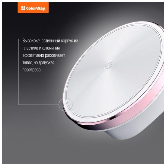 Зарядное устройство ColorWay 4*USB 4.4А + LED лампа 310 Lm (CW-CHL44A) Зарядное устройство ColorWay 4*USB 4.4А + LED лампа 310 Lm (CW-CHL44A)