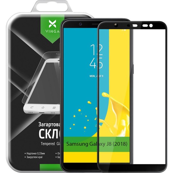 Стекло защитное Vinga для Samsung Galaxy J8 (2018) J810 (VTPGS-J810) Стекло защитное Vinga для Samsung Galaxy J8 (2018) J810 (VTPGS-J810)