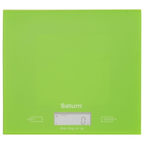 Ваги кухонні Saturn ST-KS7810 green Ваги кухонні Saturn ST-KS7810 green