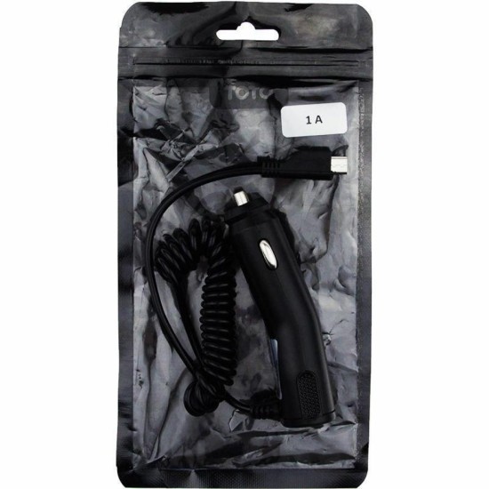 Зарядний пристрій Toto TZX-66 Car charger MicroUsb 1A 1.2m Black (F_53812) Зарядний пристрій Toto TZX-66 Car charger MicroUsb 1A 1.2m Black (F_53812)