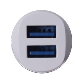 Зарядний пристрій Inkax CD-13 Car charger + Type-C cable 2USB 1A White (F_72208)