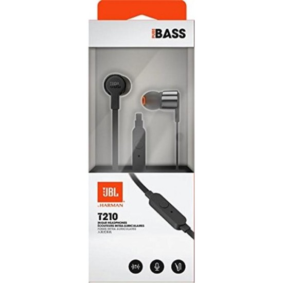 Навушники JBL T210 Black (JBLT210BLK) Навушники JBL T210 Black (JBLT210BLK)