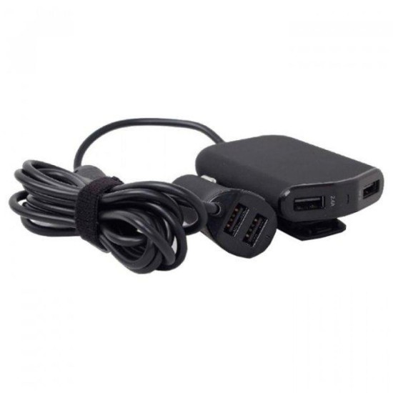 Зарядное устройство EnerGenie car 4xUSB 9.6 А (EG-4U-CAR-01) Зарядное устройство EnerGenie car 4xUSB 9.6 А (EG-4U-CAR-01)