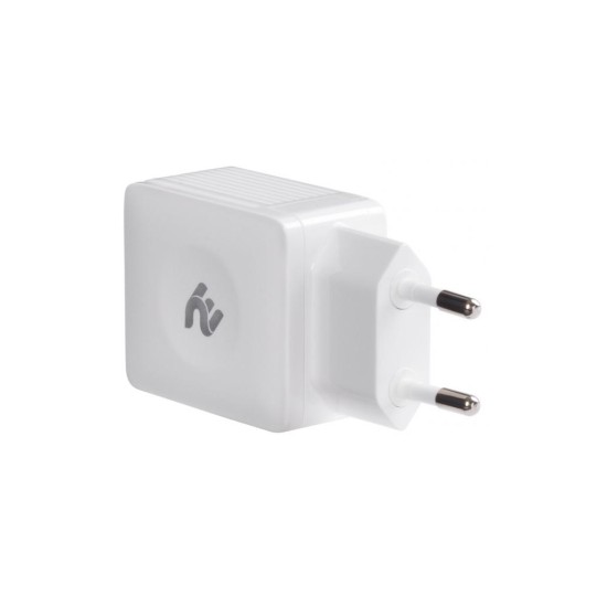 Зарядний пристрій 2E Wall for 2 USB - DC5.0V/4.2 A, white (2E-WC4USB-W) Зарядний пристрій 2E Wall for 2 USB - DC5.0V/4.2 A, white (2E-WC4USB-W)