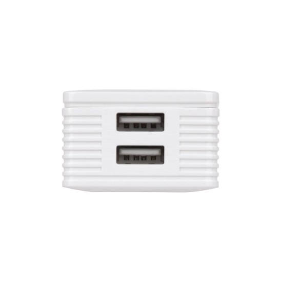 Зарядний пристрій 2E Wall for 2 USB - DC5.0V/4.2 A, white (2E-WC4USB-W) Зарядний пристрій 2E Wall for 2 USB - DC5.0V/4.2 A, white (2E-WC4USB-W)