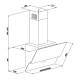 Витяжка кухонна Eleyus Element 700 60 WH Витяжка кухонна Eleyus Element 700 60 WH