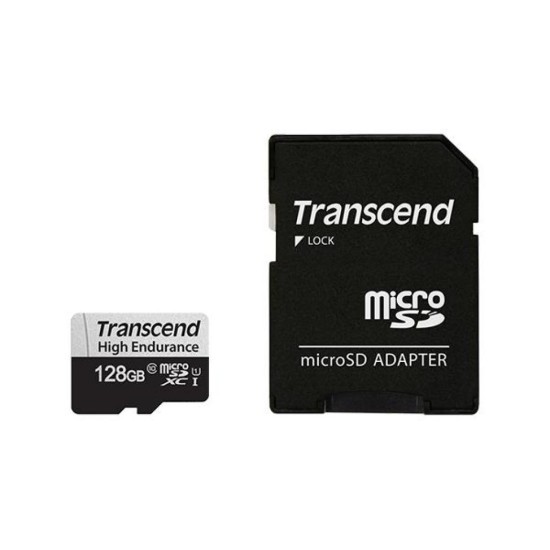 Карта пам'яті Transcend 128GB microSDXC class 10 UHS-I U1 High Endurance (TS128GUSD350V) Карта пам'яті Transcend 128GB microSDXC class 10 UHS-I U1 High Endurance (TS128GUSD350V)