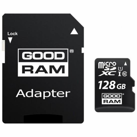 Карта пам'яті Goodram 128GB microSDXC class 10 UHS-I (M1AA-1280R12) Карта пам'яті Goodram 128GB microSDXC class 10 UHS-I (M1AA-1280R12)