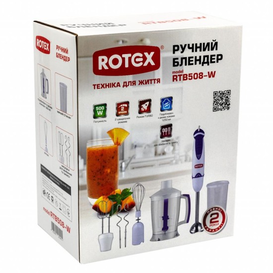 Блендер Rotex RTB508-W Блендер Rotex RTB508-W