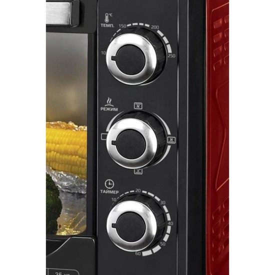Електропіч Liberton LEO-480 Red Електропіч Liberton LEO-480 Red