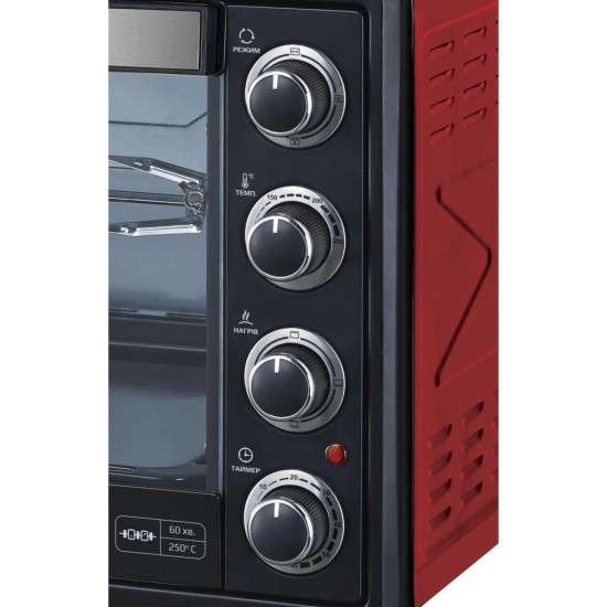 Електропіч Liberton LEO-650 Red, Електропіч Liberton LEO-650 Red,