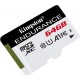 Карта памяти Kingston 64GB microSDXC class 10 UHS-I U1 A1 High Endurance (SDCE/64GB) Карта памяти Kingston 64GB microSDXC class 10 UHS-I U1 A1 High Endurance (SDCE/64GB)