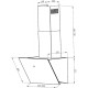 Витяжка кухонна Faber VRT BK A60 2LS (330.0567.491) Витяжка кухонна Faber VRT BK A60 2LS (330.0567.491)