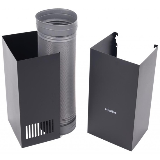 Витяжка кухонна Interline ROCK BL A/60 PB/2/T Витяжка кухонна Interline ROCK BL A/60 PB/2/T