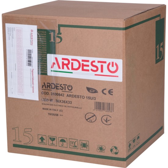 Бойлер Ardesto EWH-15UMWMI (3100842) Бойлер Ardesto EWH-15UMWMI (3100842)