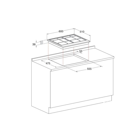 Варочна поверхня Electrolux KGM64311X Варочна поверхня Electrolux KGM64311X