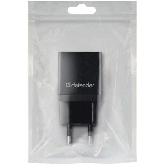 Зарядное устройство Defender EPA-10 black, 1xUSB, 5V / 2.1A (83572) Зарядное устройство Defender EPA-10 black, 1xUSB, 5V / 2.1A (83572)