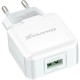 Зарядний пристрій Grand-X USB 5V 2,1A White + cable USB -> micro USB, Cu (CH-03UMW) Зарядний пристрій Grand-X USB 5V 2,1A White + cable USB -> micro USB, Cu (CH-03UMW)