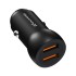 Зарядное устройство Grand-X car 2,1A, 12-24V, Black 2USB 5V/2.1A (CH-26)