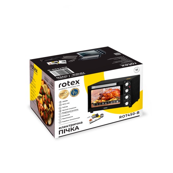 Електропіч Rotex ROT450-B Електропіч Rotex ROT450-B