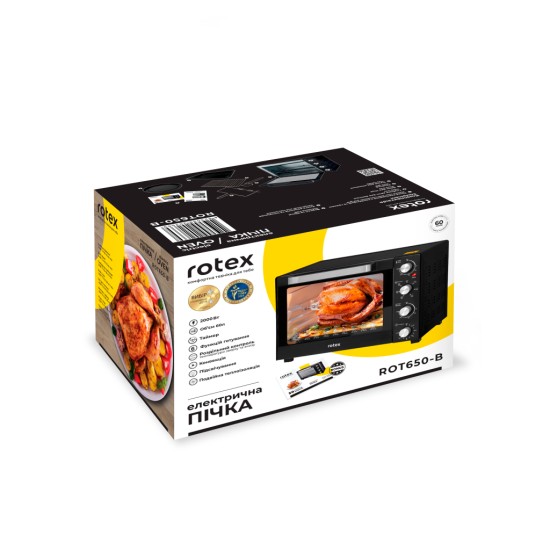 Електропіч Rotex ROT650-B Електропіч Rotex ROT650-B