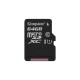 Карта памяти Kingston 64GB microSDXC Class 10 Canvas Select Plus 100R A1 (SDCS2/64GBSP) Карта памяти Kingston 64GB microSDXC Class 10 Canvas Select Plus 100R A1 (SDCS2/64GBSP)