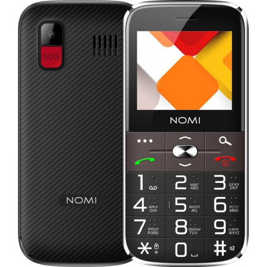 Мобільний телефон Nomi i220 Black Мобільний телефон Nomi i220 Black