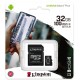 Карта памяти Kingston 32GB micSDHC class 10 Canvas Select Plus 100R A1 (SDCS2/32GB) Карта памяти Kingston 32GB micSDHC class 10 Canvas Select Plus 100R A1 (SDCS2/32GB)