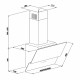 Вытяжка кухонная Eleyus Element 700 60 BG Вытяжка кухонная Eleyus Element 700 60 BG