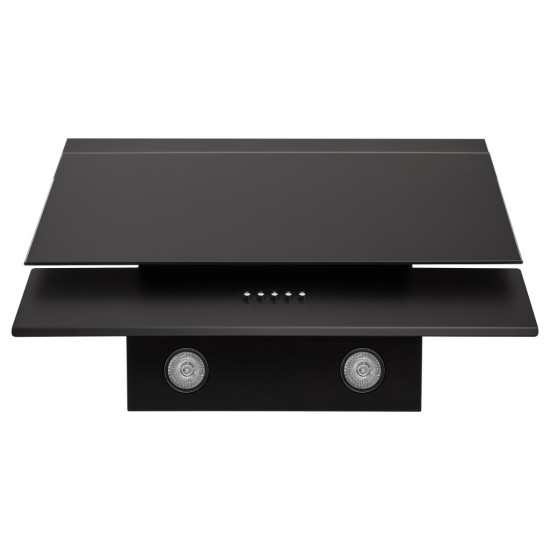 Витяжка кухонна Eleyus Focus 700 60 BL Витяжка кухонна Eleyus Focus 700 60 BL